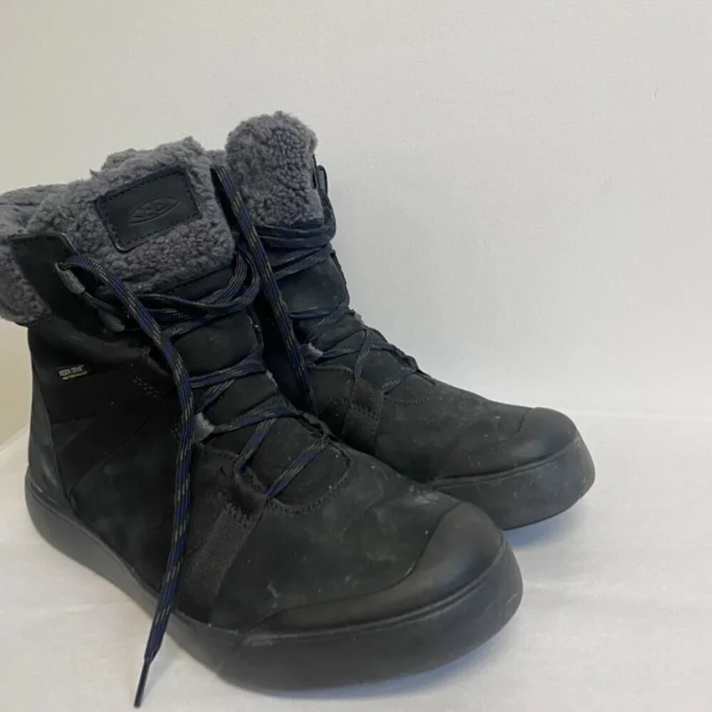 Keen Elle Waterproof Lace Up Winter Boot